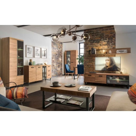 Coffee table Pratto 41 oak rustical Szynaka Meble