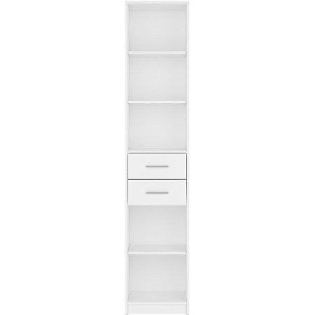 Bookcase Nepo Plus REG2S Black Red White