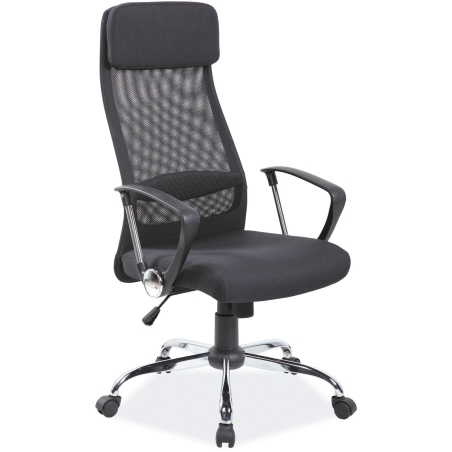 Swivel armchair Q-345 black Signal