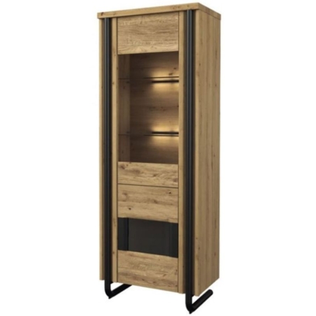 Single right cabinet with lighting Omega Mebin
