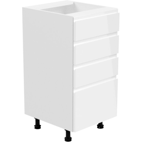 Base cabinet D40S4 with four drawers Aspen Gala Meble