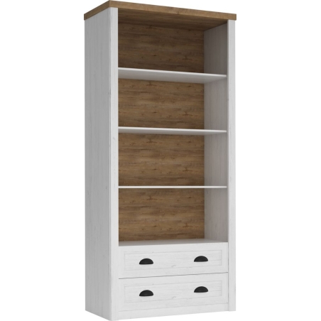 Bookcase R2 Provence andersen pine Gała Furniture