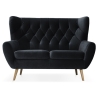 Sofa 2 Voss Gala Collezione czarna