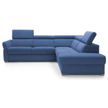 Kolor tapicerki: niebieski i granaty Kolorystyka nóżek: Buk natura Tkaniny Grupa C+: Daytona 78 