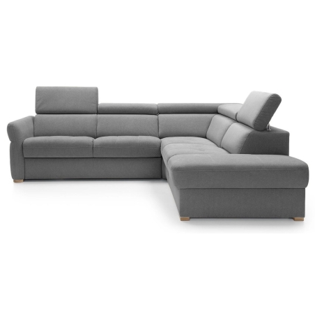 Kolor tapicerki: odcienie szarego Tkaniny Gr.B: Maya 21 Kolorystyka nóżek: Buk natura 