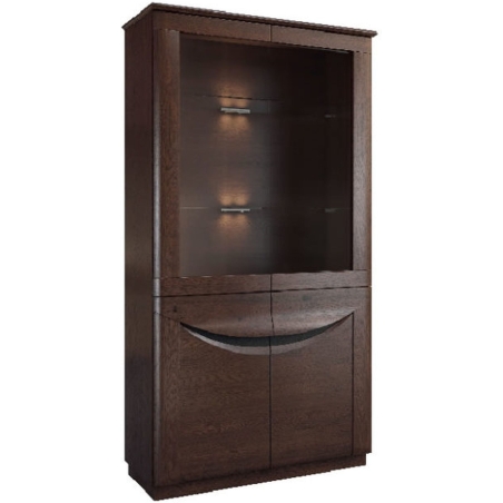 Bari Double cabinet with lighting Mebin