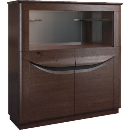 Bari 2DS cabinet with bar with lighting Mebin