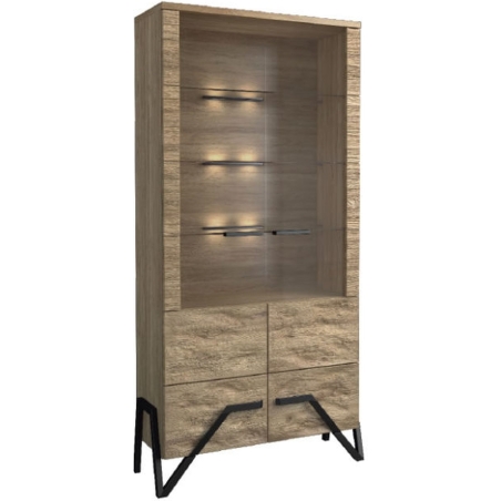 Pik double cabinet with lighting II Mebin
