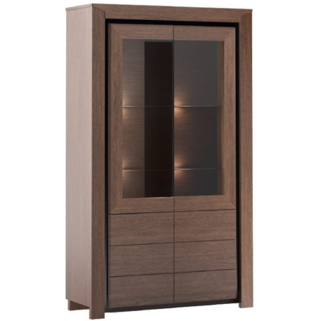 Sempre double cabinet 2DS2D with lighting Mebin