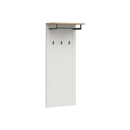 Wieszak Loksa 59x143 cm Black Red White