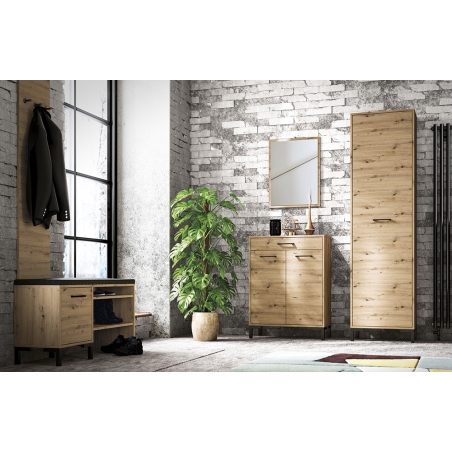 Wieszak ścienny z obiciem 06 Nevio ML Meble