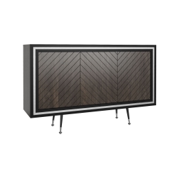 Wood colouring: Onyx oak Frame selection: Silver Frame 