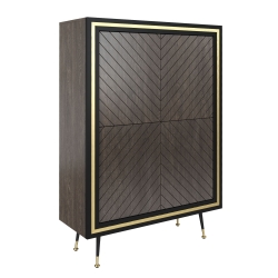 Wood colouring: Onyx oak Frame selection: Gold Frame 