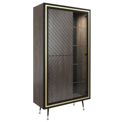 Wood colouring: Onyx oak Frame selection: Gold Frame 