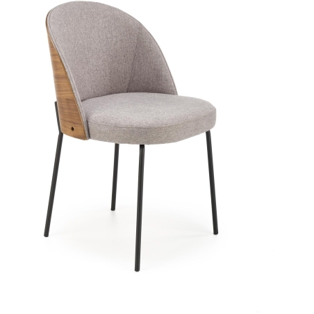 K451 chair ash/light walnut Halmar