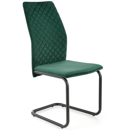 K444 dark green chair Halmar