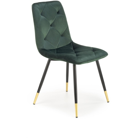 K438 dark green chair Halmar
