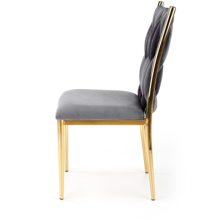 K436 chair ash/gold Halmar
