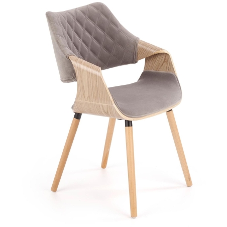 K396 chair light oak / ash Halmar