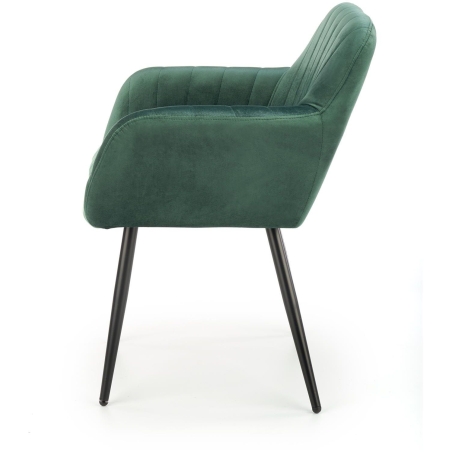 K429 chair dark green Halmar