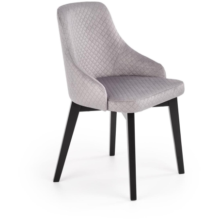 Toledo 3 chair ash Monolith 85 Halmar
