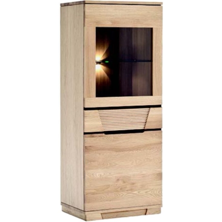 Hatillo I low display cabinet with lighting Zakor