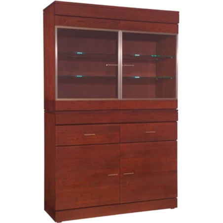 Porvoo II display cabinet with lighting Zakor