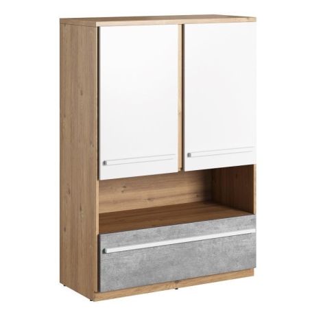 Bookcase 2D1S Plano PN-04 Lenart