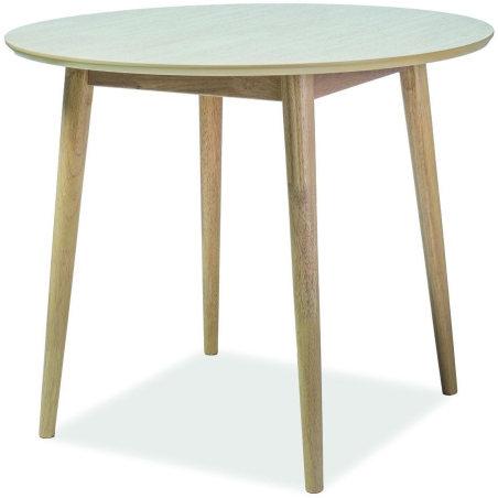 Nelson honey oak round table 90 Signal
