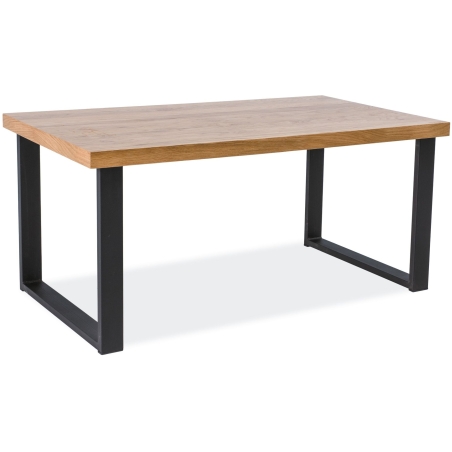 Umberto table natural oak veneer 180x90 Signal