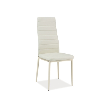H261 Bis Chair Cream Eco leather frame Signal