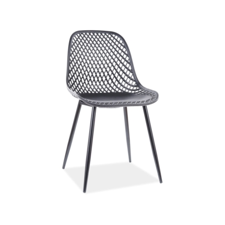 Corral A Chair Black Frame Black Signal