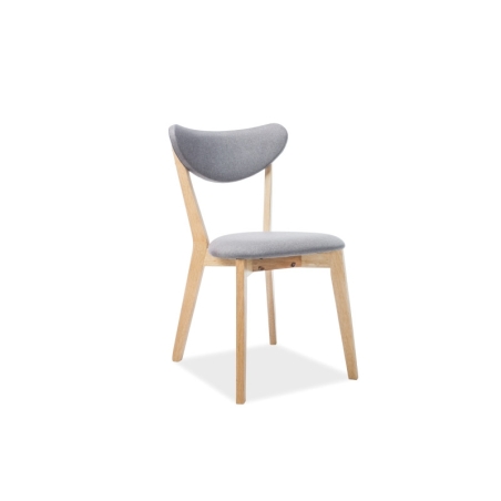 Brando chair Oak grey Tap. 130 Signal