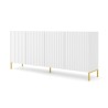 Fluted chests of drawers
