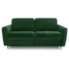 Green two-seater sofas