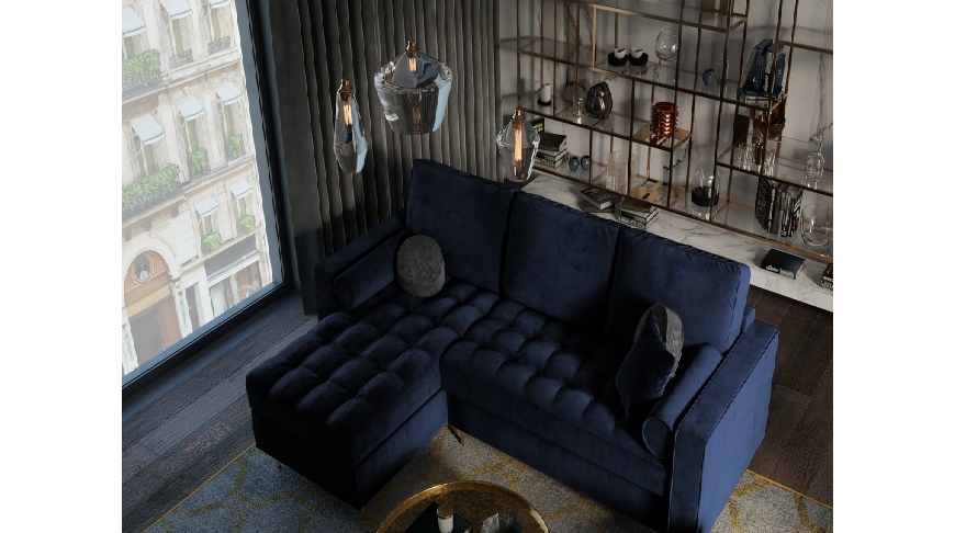 What accessories for a blue corner?