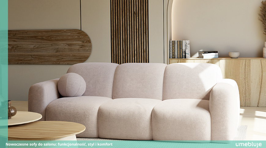 Nowoczesne sofy do salonu: funkcjonalność, styl i komfort